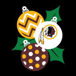 Christmas Ornaments Washington Redskins, NFL Svg, Football Svg, Cricut File, Svg