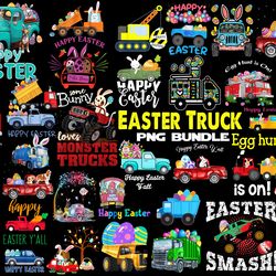 easter truck png, happy easter day png, easter day png, vintage easter truck bunny eggs, bunny eggs truck png sublimatio