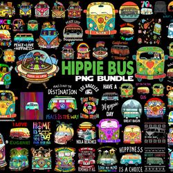 combo hippie campbus, 28 png hippie soul, hippie bus, vintage van png