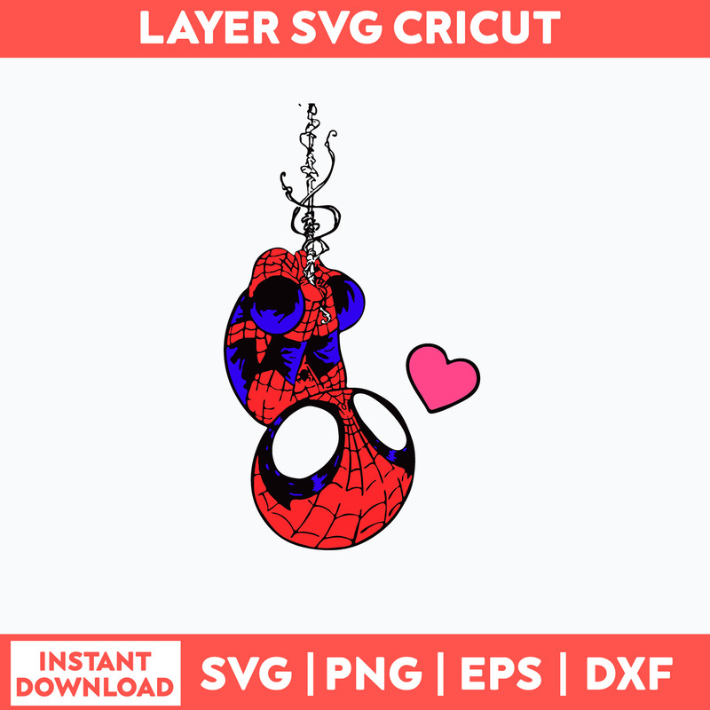 Spiderman Love Svg, Spiderman Svg, Superhero Svg, Png Dxf Eps File.jpg