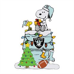 Las Vegas Raiders Snoopy Christmas,NFL Svg, Football Svg, Cricut File, Svg