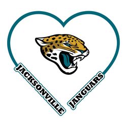 Jaguars Heart Svg, Sport Svg, Jaguars Svg, Jacksonville Svg, Super Bowl Svg, Jacksonville Football, Jaguars Fan, NFL Tea