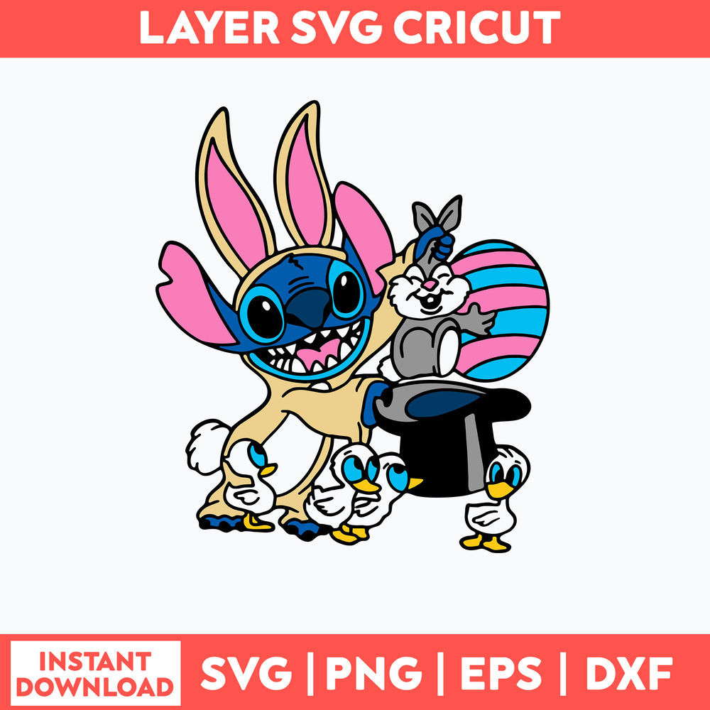 Stitch Bunny Svg, Stich Svg, Cartoon Svg, Png Dxf Eps File.jpg