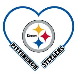 Steelers Heart Svg, Sport Svg, Pittsburgh Steelers Svg, Steelers Football Team, Steelers Svg, Pittsburgh Svg, Super Bowl