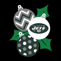 Christmas Ornaments New York Jets,NFL Svg, Football Svg, Cricut File, Svg