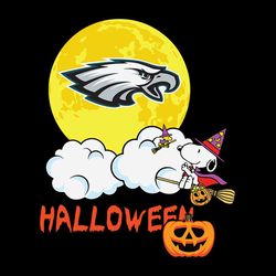 Halloween Snoopy Philadelphia Eagles,NFL Svg, Football Svg, Cricut File, Svg