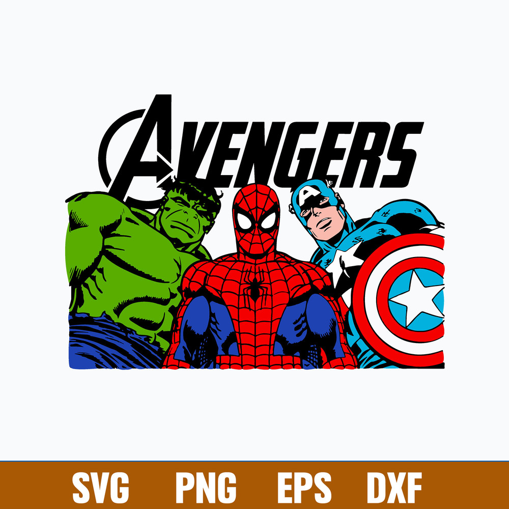 Avengers Superhero Svg, Avengers Characters Svg, Marvel Svg, Png Dxf Eps File.jpg