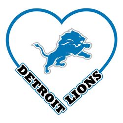 Lions Heart Svg, Sport Svg, Detroit Lions Svg, Detroit Svg, Lions Svg, Lions Football Team, Super Bowl Svg, Detroit Foot