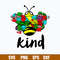 Be Kind Autism Awareness Svg, Be Kind Svg, Bee Svg, Png Dxf Eps Digital File.jpg