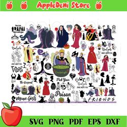 disney villains svg bundle