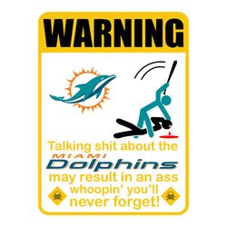 Funny Warning Miami Dolphins Svg, Sport Svg, Miami Dolphins Svg, Sport Svg, Football Svg, Football Teams Svg, NFL Svg, M