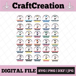 NFL Fueled By Haters Bundle svg png NFL logo Vector Printable Logo Cut Files Clipart Digital Download–Silhouette