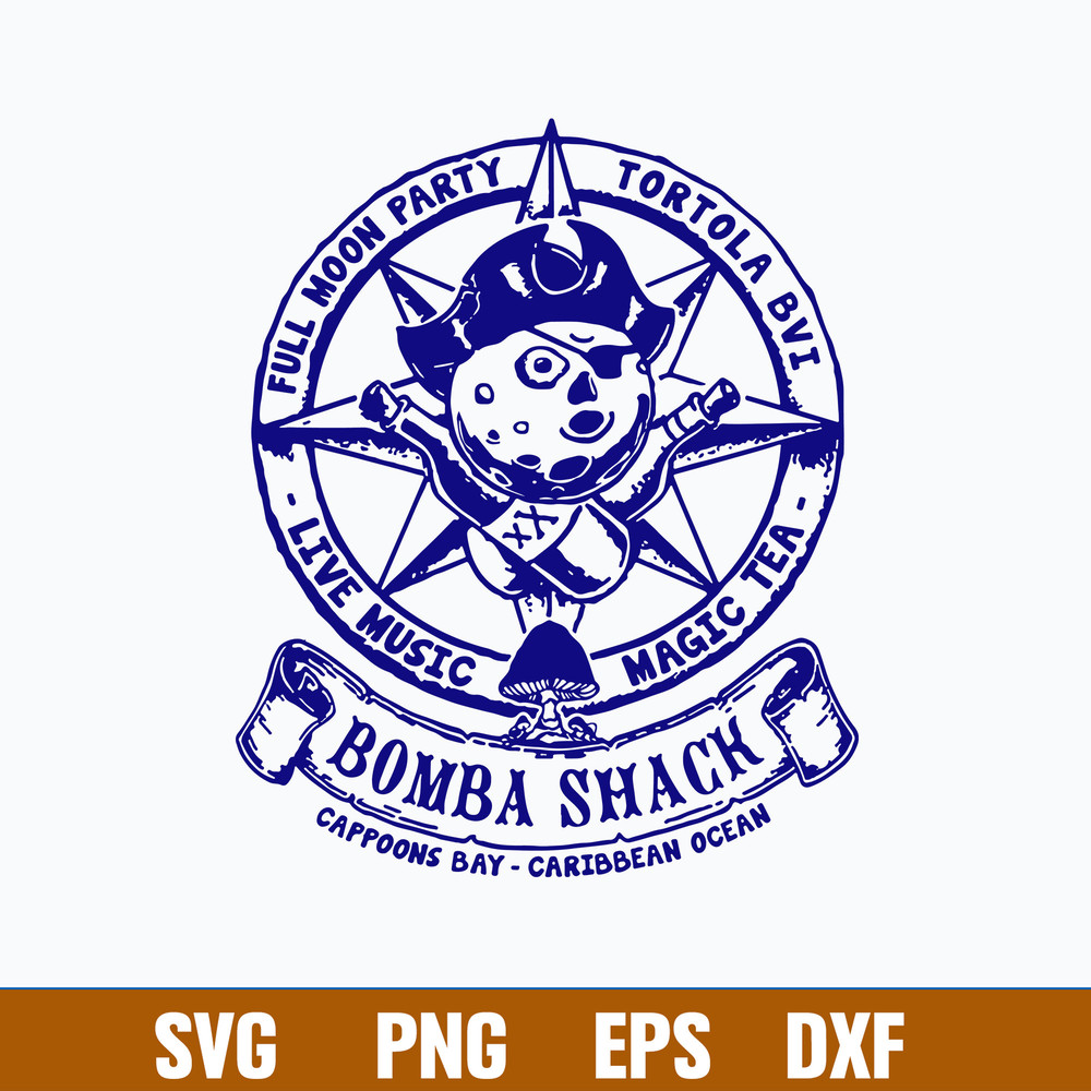 Bomba Shack Vintage Reggae Bar Pub Jamaica Caribbe Svg, Bombas Shack Bar Svg, Png Dxf Eps File.jpg
