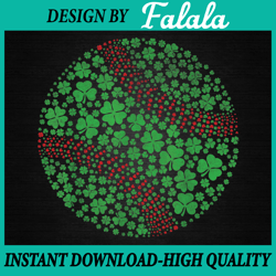 happy st patricks day shamrock baseball lovers men women kid png, happy patrick's day, patrick day png, digital download