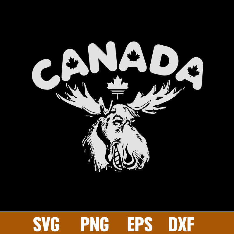 Canada Moose Svg, Canada Svg, Png Dxf Eps Digital File.jpg