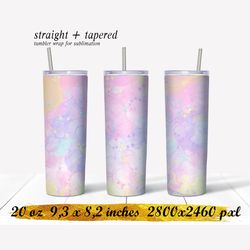 alcoholic ink tumbler,unicorn tumbler,skinny tumbler wrap,tumbler design,20 oz skinny tumbler