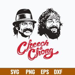 Cheech And Chong 2 Cannabis Svg, Cheech and Chong Svg, Png Dxf Eps File