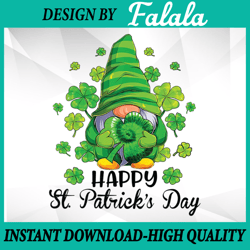 gnome tie dye shamrock st patrick's day png, lucky shamrock clover gnome png, patrick day png, digital download