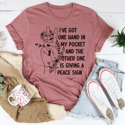 i've got one hand in my pocket tee
