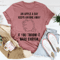 An Apple A Day Keeps Anyone Away If You Throw It Hard Enough Tee