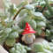 Mushroom gnome miniature figurine - red amanita muscaria  - Mini fairy garden 4.JPG