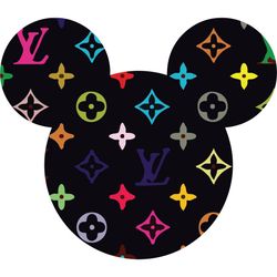 lv mickey svg, fashion logo svg, mickey svg, lv logo svgbrand logo svg, luxury brand svg, fashion brand svg, famous bran