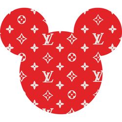 mickey lv svg, fashion logo svg, mickey svg, lv logo svgbrand logo svg, luxury brand svg, fashion brand svg, famous bran