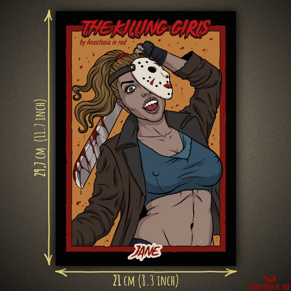 Jane, horror movie poster