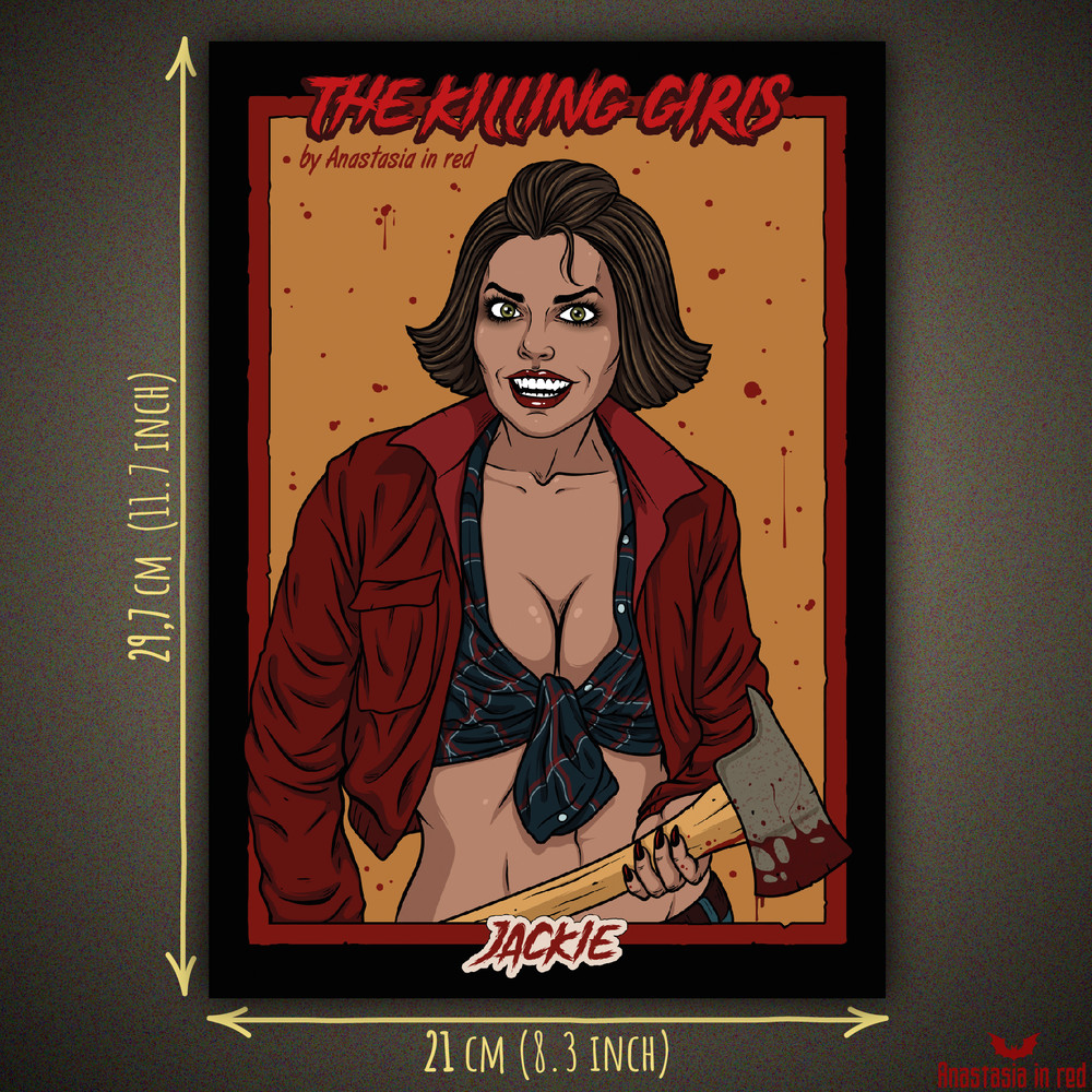 Jackie, horror movie poster