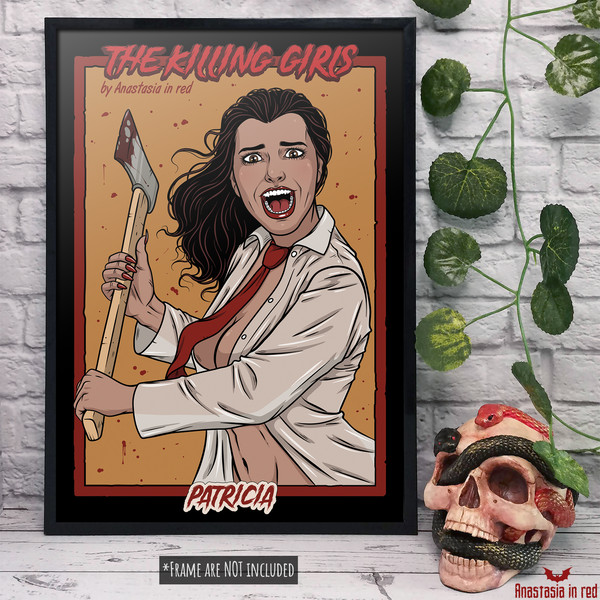 Patricia, horror movie inspired poster