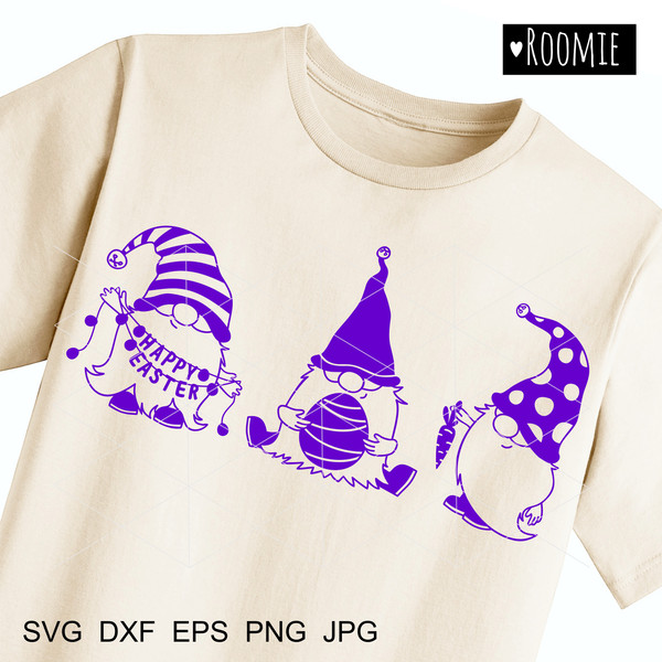 Easter Gnomes one color design for shirt.jpg