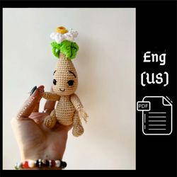 PDF Crochet Amigurumi Narcissus Doll Pattern