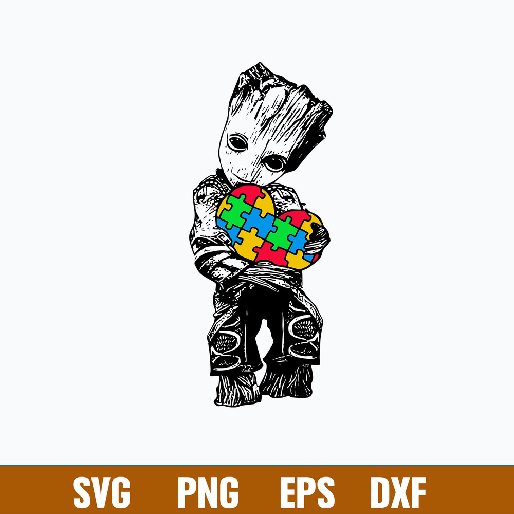 Groot Autism Svg Baby Groot Svg, Avenger Svg, Png Dxf Eps File.jpg