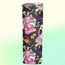 Cynthia Rugrats Premium Skinny Tumbler wrap 20 ounce tumbler wrap png clipart image seamless image