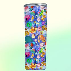 cute pokemon premium skinny tumbler wrap 20 ounce tumbler wrap png clipart image seamless image