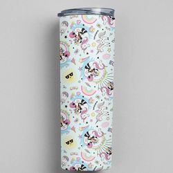cute pool minnie mouse premium skinny tumbler wrap 20 ounce tumbler wrap png clipart image seamless image