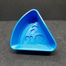PIZZA SLICE BATH BOMB MOLD STL file for 3D Printing