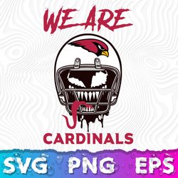 We Are Cardinals Logo SVG, Arizona Cardinals Logo PNG, Arizona Cardinals Transparent Logo, AZ Cardinals SVG