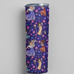 pretty encanto premium skinny tumbler wrap 20 ounce tumbler wrap png clipart image seamless image