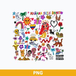 manana sera bonito png, karol g png, karol g sirenita png, karol g mermaid png digital file,14032310