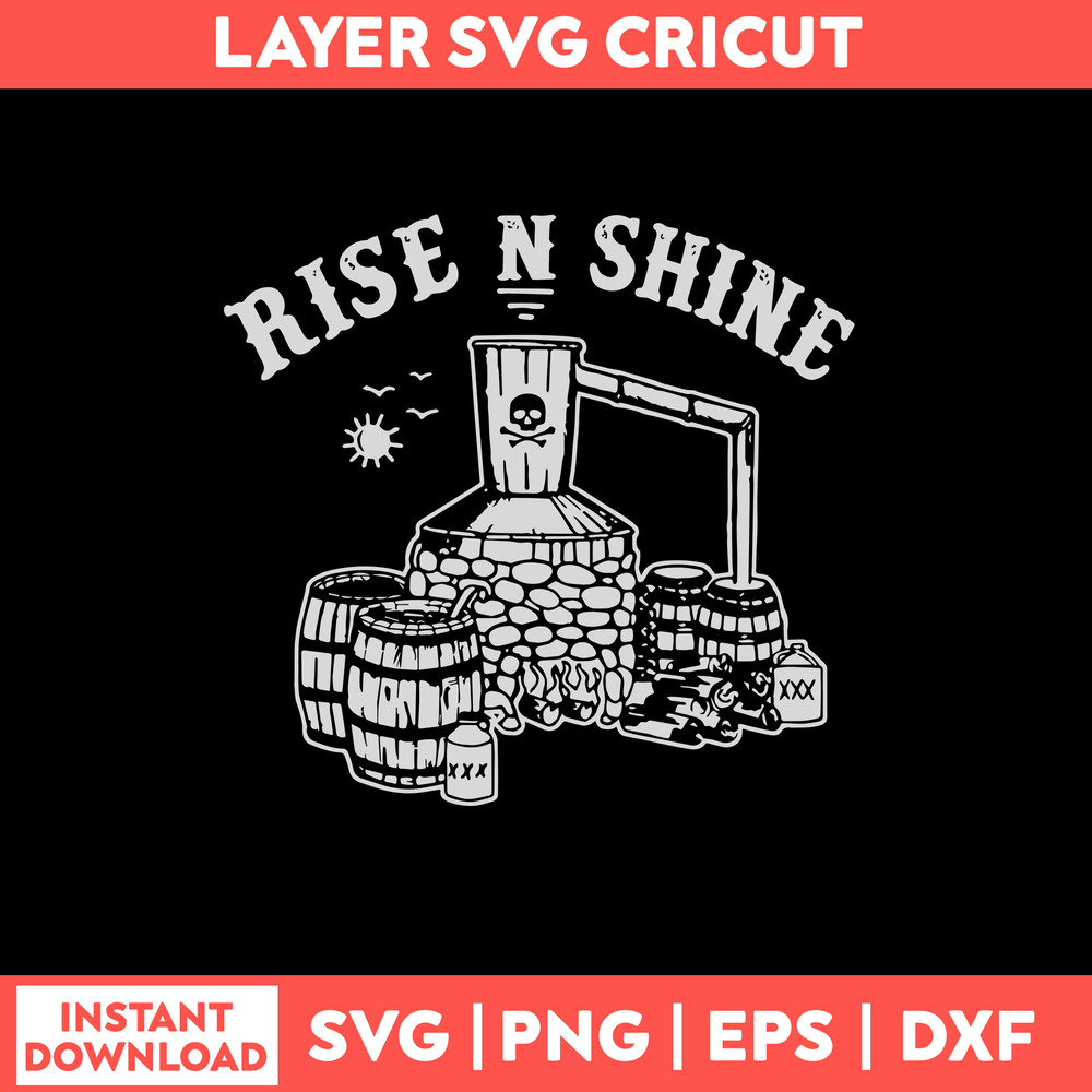 Moonshine Rise N Shine Svg, Png dxf Eps File.jpg