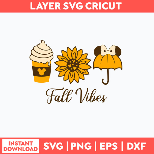 Mouse Head Fall Vibes Svg, Disney Svg, Png Dxf Eps File.jpg