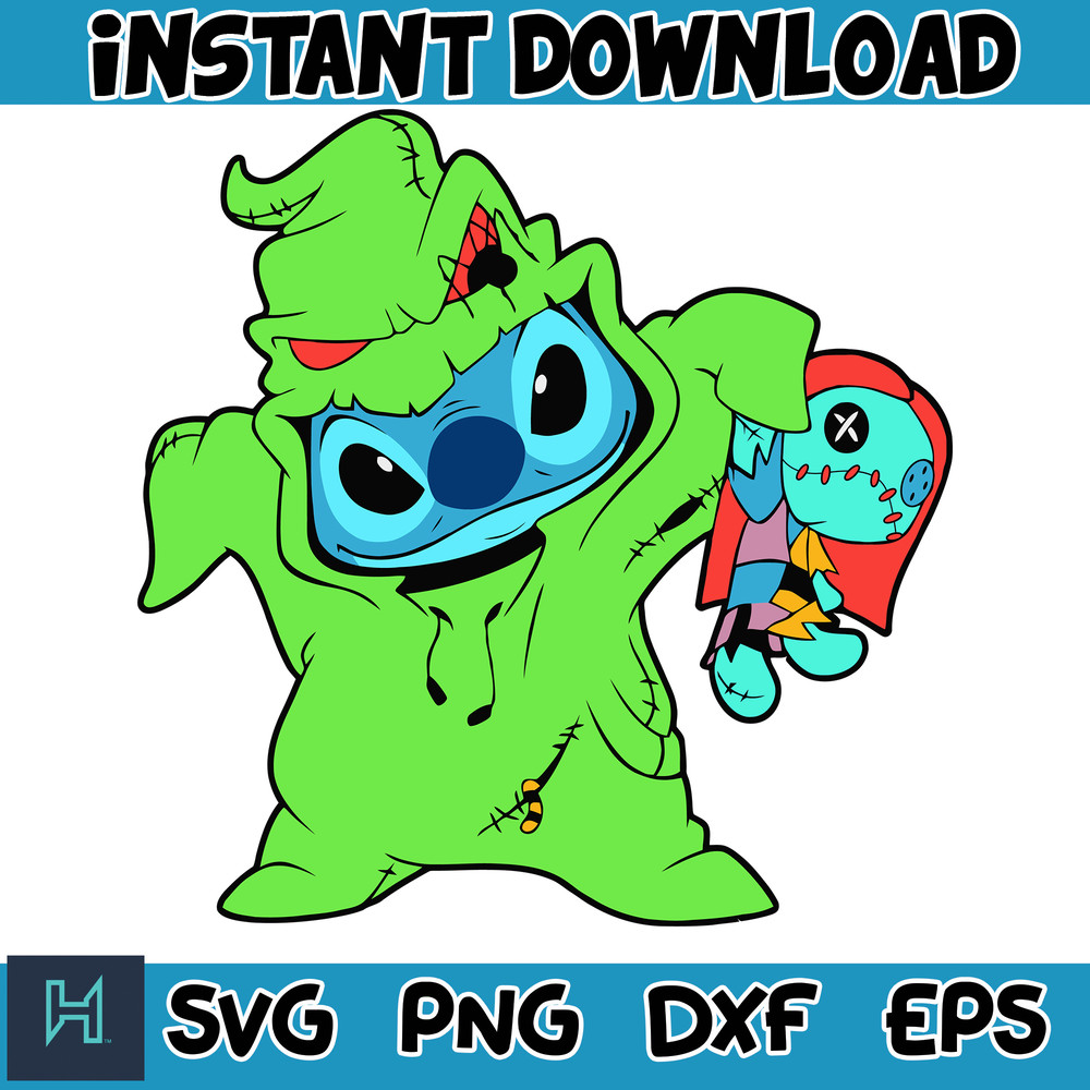 oogie boogie, Halloween Stitch Svg, Stitch halloween Svg, Stitch Cut File, Horror Movies Svg, Blue Alien Svg, Halloween Svg.jpg