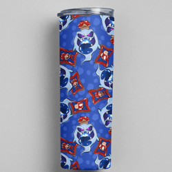 Cute Mario Premium Skinny Tumbler wrap 20 ounce tumbler wrap png clipart image seamless image