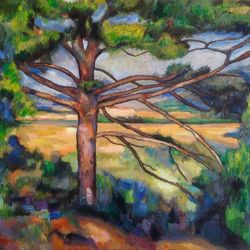 The Great Pine Paul Cezann