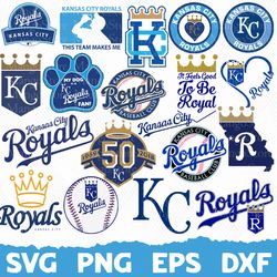 KansasKansas City Royals bundle, City Royals Logo svg, Kansas City Royals png, Cricut Kansas City Royals, Kansas City