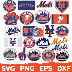 New York Mets bundle, New York Mets Logo svg, New York Mets png, Cricut New York Mets, New York Mets Logo, mlb Team Logo