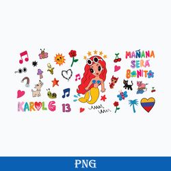 manna sera bonito full wrap png, karol g sirenita png, karol g png, la bichota png digital file,kg14032314