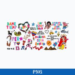 manna sera bonito full wrap png, karol g sirenita png, karol g png digital file,kg14032319