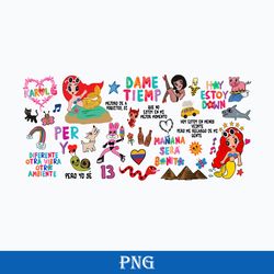 manna sera bonito full wrap png, karol g sirenita png, karol g png digital file,kg14032320